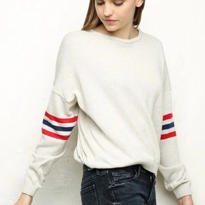 Brandy Melville Striped Veena Sweater